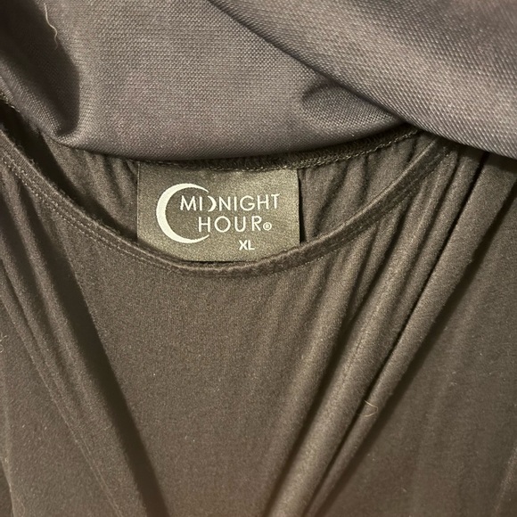 Midnight Hour Whimsigoth flowing dress !! Death-moth & roses - Picture 7 of 7